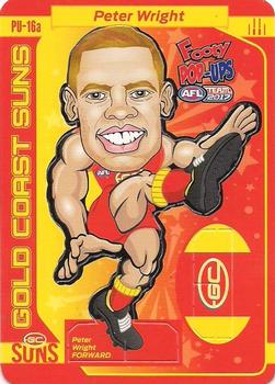 2017 Team Zone AFL Team - Footy Pop-Ups #PU-16a Peter Wright Front